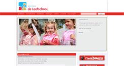 Desktop Screenshot of leefschool.be